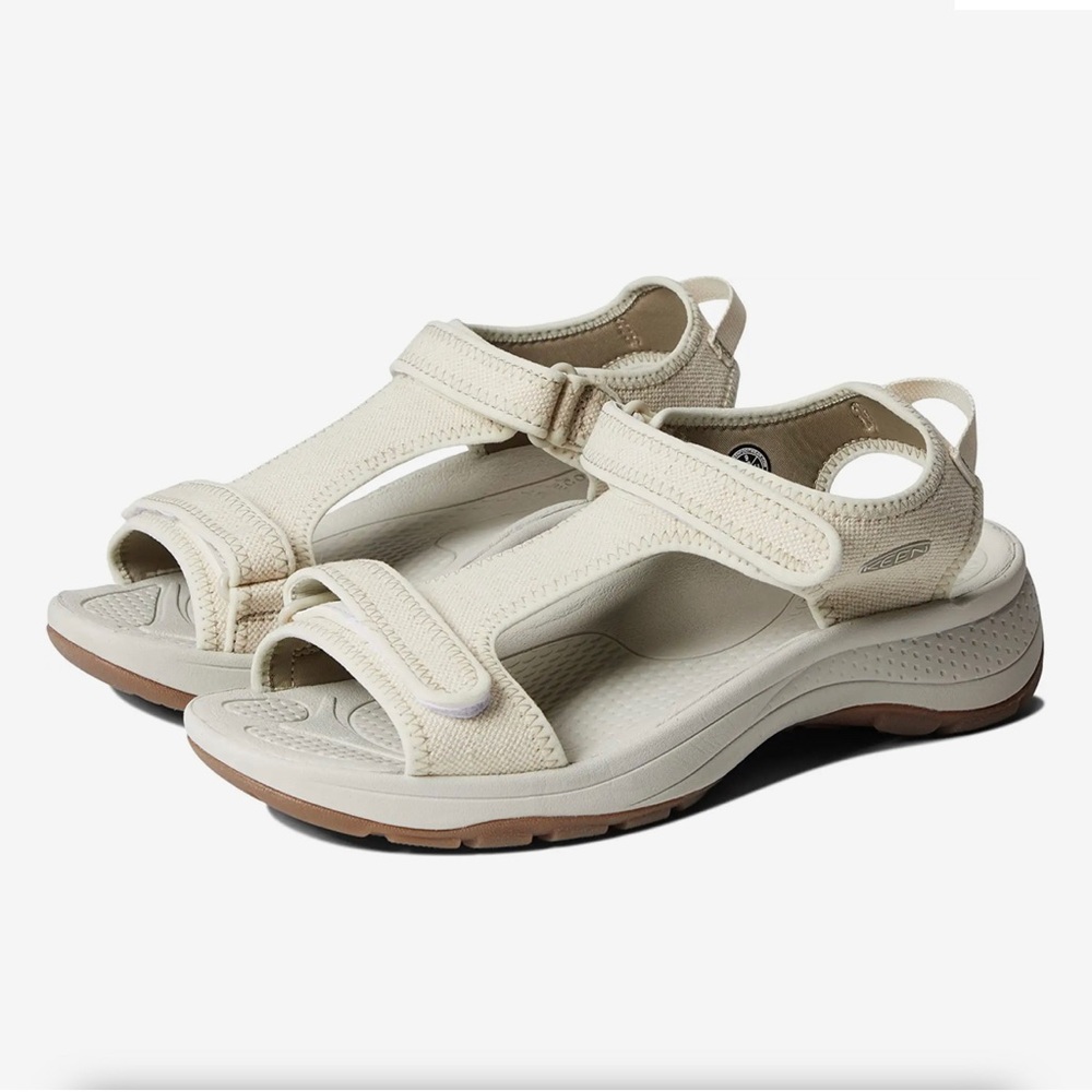 Keen Astoria West T-Strap Sandal, canvas